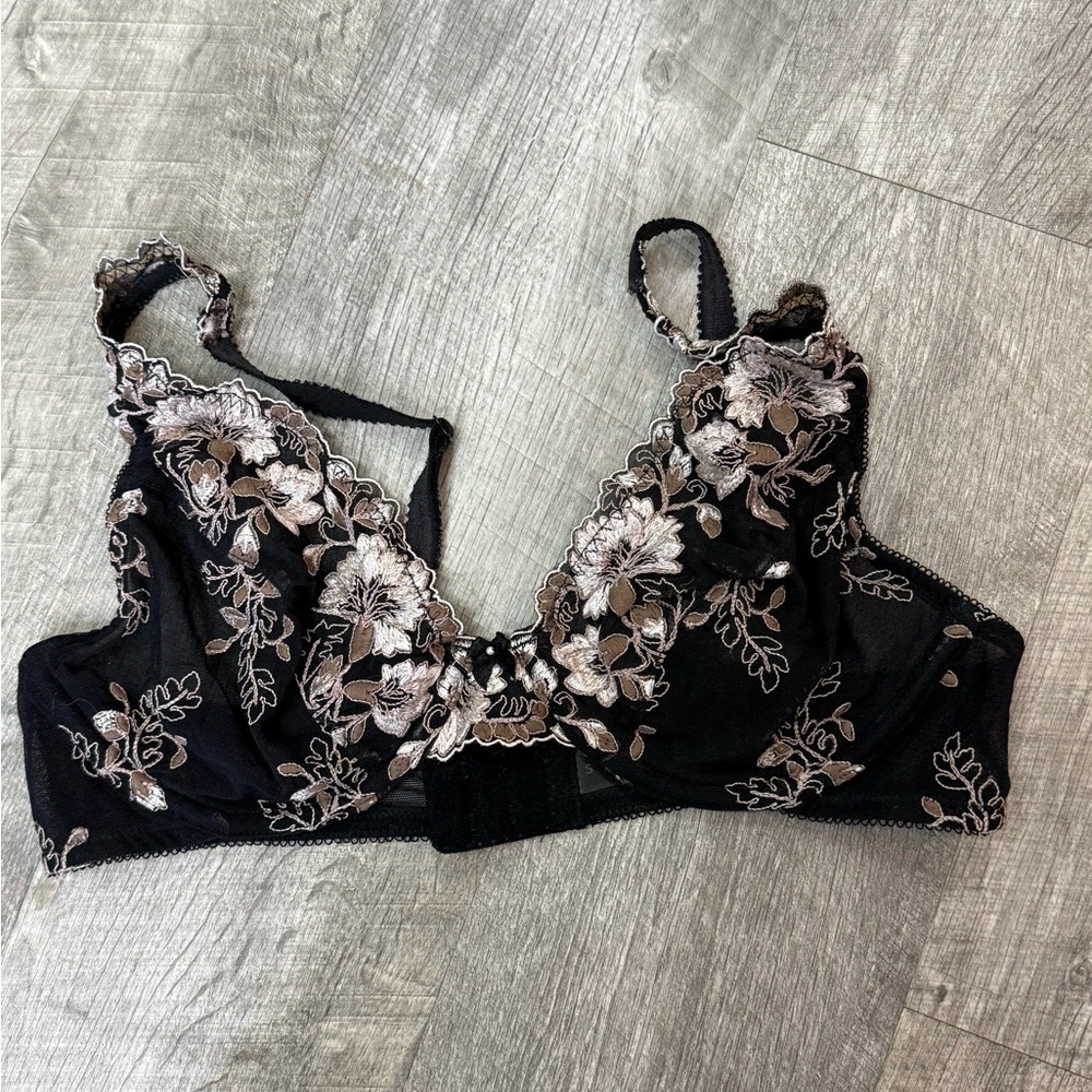 Soma Floral Lace Bralette Size 36C